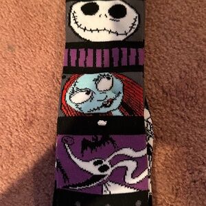 NEW NIGHTMARE BEFORE CHRISTMAS SOCKS. 2 PAIR